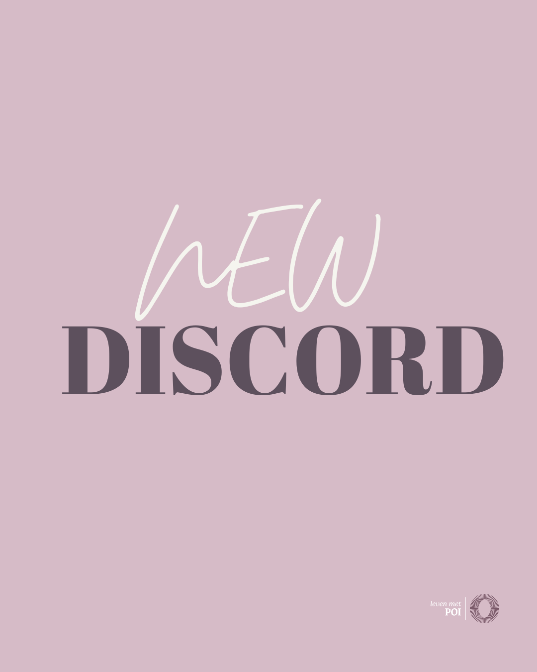 Nieuwe stap in onze communicatie: sluit je aan bij onze community op Discord 