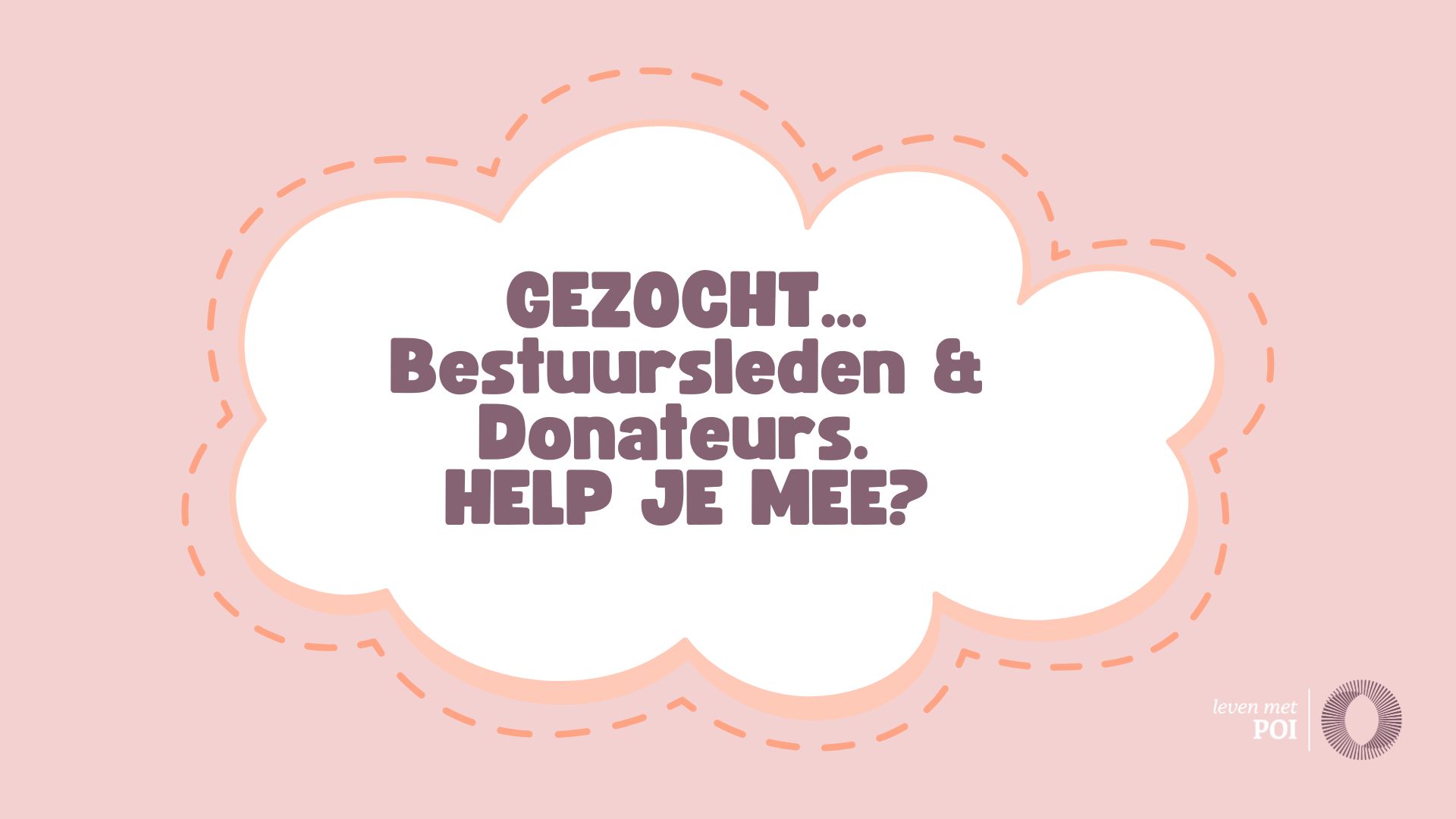 Gezocht bestuursleden en donateurs